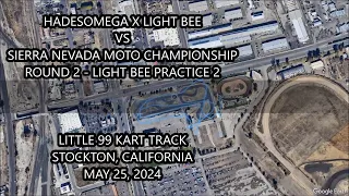 Sierra Nevada Moto Championship Round 2 2024 - Light Bee Practice 2 @ Stockton Little 99 Kart Track