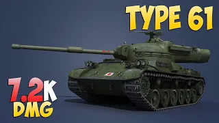 Type 61 - 6 Kills 7.2K DMG - Favorable! - World Of Tanks