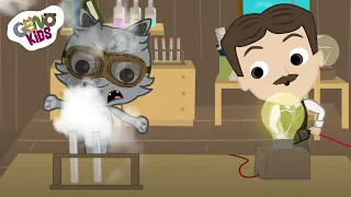 Nikola Tesla For Kids⚡️ - Cartoon for Kids | Geno Kids - Kids Cartoon about Nikola Tesla