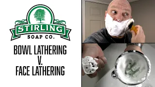 Wet Shaving Techniques - Bowl versus Face Lathering