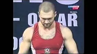 2005 World Weightlifting 105 Kg Clean and Jerk.avi