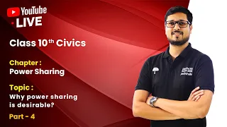 Class 10th Civics |Chapter 1|Part 4|Power Sharing: Why Power Sharing is desirable ? |Session 2023-24