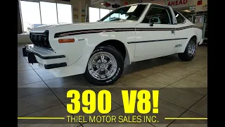 1977 AMC HORNET AMX 390ci V8 AUTOMATIC FOR SALE @ WWW.THIELMOTORS.COM