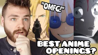 First Time Reacting to JUJUTSU KAISEN | ZOM 100 | Banana Fish Openings (1-2)" | New Anime Fan!