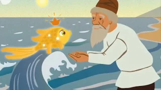 The Tale of the Fisherman and the Fish Tales for children Learning Russian language