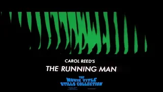 The Running Man (1963) title sequence