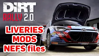 How to Install Custom LIVERIES & MODS in DiRT Rally 2.0