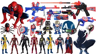 Spider Man Action Doll | Marvel Popular Toy Collection | Marvel Toy Gun Collection unboxing