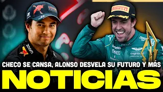 🚨 ¿ALONSO DESVELA SU FUTURO? ¡NIEGA RUMORES! | PÉREZ ADMITE LO DURO QUE ES RED BULL #f1