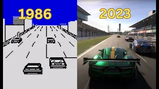 Evolution of Open World Driving Games 1986- 2023