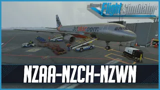 MSFS LIVE | Real World Jetstar OPS + GSX Pro | World Update 12 | Fenix A320 | *NEW* NZCH Scenery