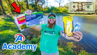 $25 Academy Fishing Challenge (Fall Lures ONLY Edition)