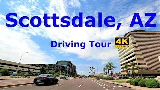 Scottsdale, Arizona 🇺🇸 Driving Tour 4K