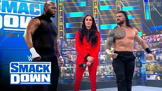 WWE May 6, 2021 - Roman reigns Vs. Omos Jordan Omogbehin : Universal Championship - Smackdown
