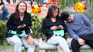 Sleeping Prank On The Stranger 🤣 | DEEPANSHUMANNI |