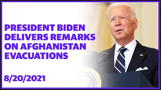 President Biden delivers remarks on Afghanistan evacuations