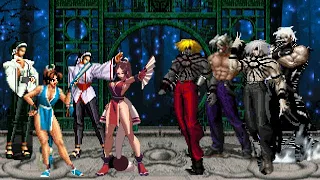 [KOF Mugen] Memorial | Mai & Chizuru Team vs Orochi & Rugal Team [ 4vs4 ]