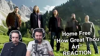 Singers Reaction/Review to "Home Free - How Great Thou Art"