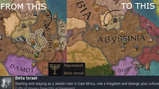 This is the BEST STRATEGY for getting the "BETA ISRAEL" Achievement for CK3