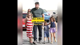 Ben Affleck with his kids#shorts #benaffleck #jlo #jenniferlopez