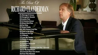 Richard Clayderman Greatest Hits Full Album 2022🔊  Playlist Piano Of Richard Clayderman