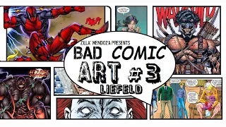 Bad Comic Art #3 ROB LIEFELD SPECIAL