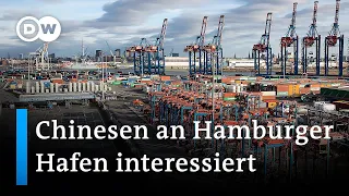 Chinesen wollen beim Hamburger Hafen einsteigen | DW Nachrichten