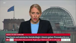 Ukraine LIVE: Außenministerin Baerbock tritt mit der estnischen Amtskollegin Liimets vor die Presse