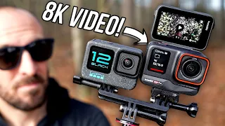 Insta360 Ace Pro vs GoPro Hero 12 Review! - An 8K Action Camera!... Kinda (Not Sponsored)