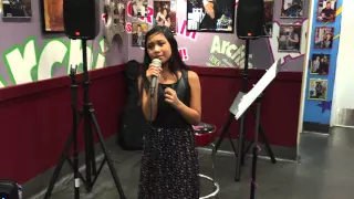 Sydney Noelle Haik performs "Chandelier" by Sia at Archie's Ice Cream