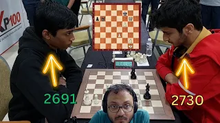 Clash of Indian titans! | Praggnanadhaa vs Vidit | PSPB 2023 | Commentary by IM Sagar Shah