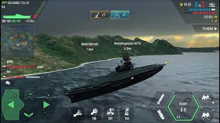 USS Hornet gameplay Battle of Warships