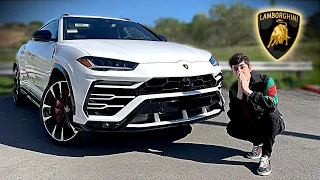 MY NEW LAMBORGHINI URUS IS FINALLY HERE!! (LAMBO SUV)