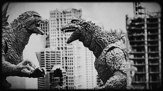 Godzilla Minus One vs Godzilla 1954 | ゴジラ vs ゴジラ EPIC STOP MOTION BATTLE!