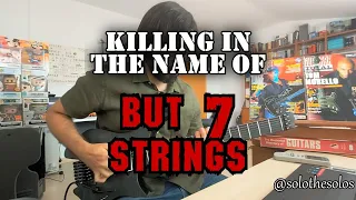 Rage against the machine - Killing in the name (but 7 strings) Strandberg Boden Prog 7