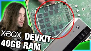 Microsoft Banned Us: 40GB RAM Xbox Series X Developer Kit Tear-Down (XDK)