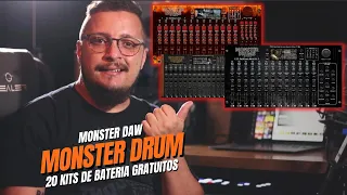 Monster Drum - 20 Kits de Bateria nesse VSTi Gratuito