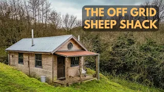 Inside The Sheep Shack: Off-Grid Cabin Built from Reclaimed Materials