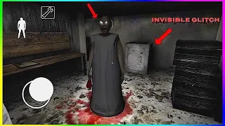 Granny New INVISIBLE Glitch! | Work 100% Version 1.5 (IOS and ANDROID)