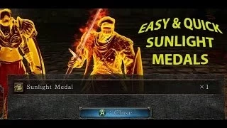 Dark Souls 2: Easy & quick sunlight medal farming.