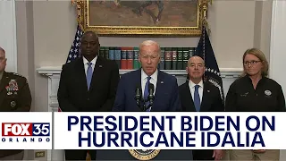 President Biden discusses Hurricane Idalia