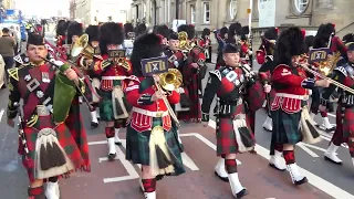 2 SCOTS Homecoming Parade featuring 79th Farewell to Gibraltar [4K/UHD}