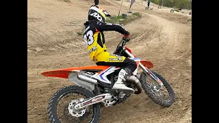 11-2-2024 Mx training with the Family 15 Racing in Santomera, KTM 125 2024