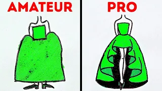 23 ASTUCES DE DESSINS FACILES POUR LES DÉBUTANTS