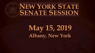 New York State Senate Session - 05/15/19