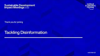 Tackling Disinformation #SDIM22