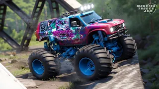 Monster Trucks High-Octane Crashes & Unbelievable Smashes | Monster Jam Superstar Challenge