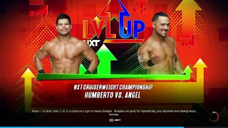"Angel Garza vs. Humberto Carrillo - High-Flying Showdown in WWE 2K23!"