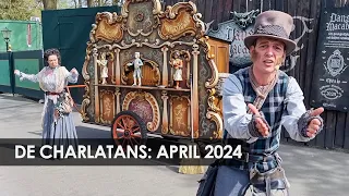 Efteling: nieuwe Danse Macabre-show met Virginie en Otto Charlatan (april 2024)