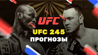 Прогнозы на UFC 245, ставки Онлайн Букмекеров